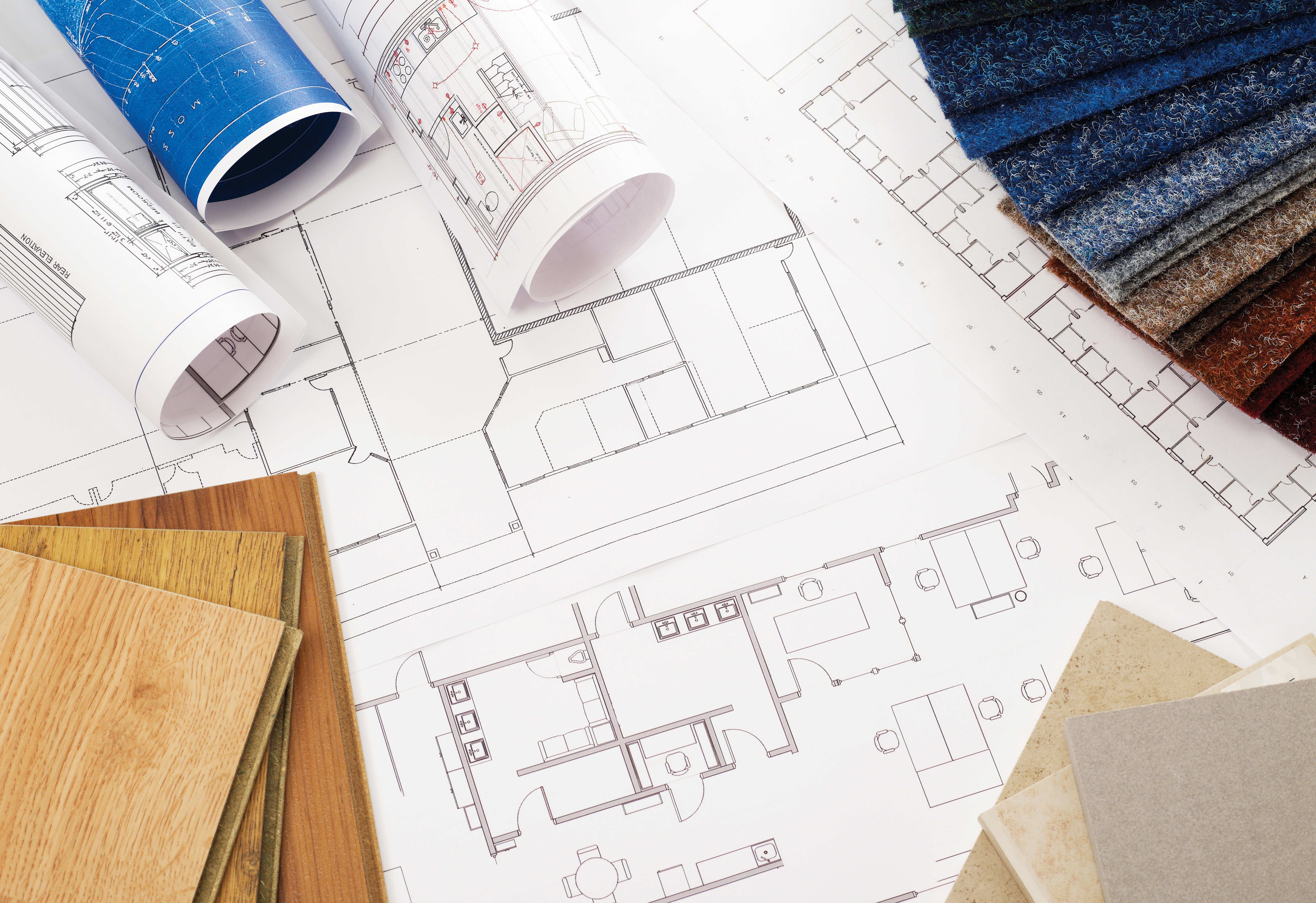 Construction blueprints and materials from the original 781 Construction website